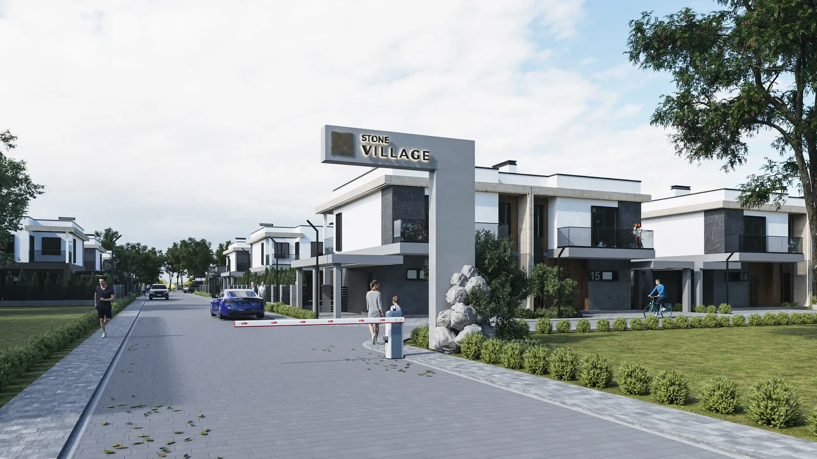 В'їзд до Stone Village
